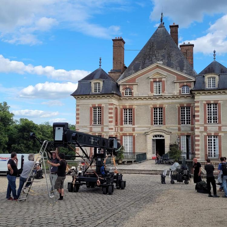 Les Amis du Château d'Ormesson // Tournage Benjamin Franklin