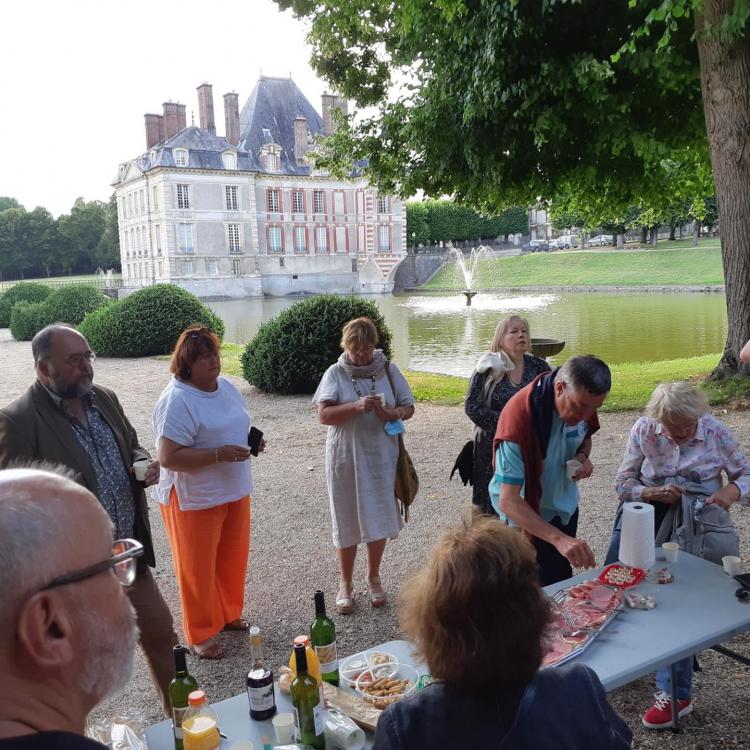 Les Amis du Château d'Ormesson // Verre de l'amitié